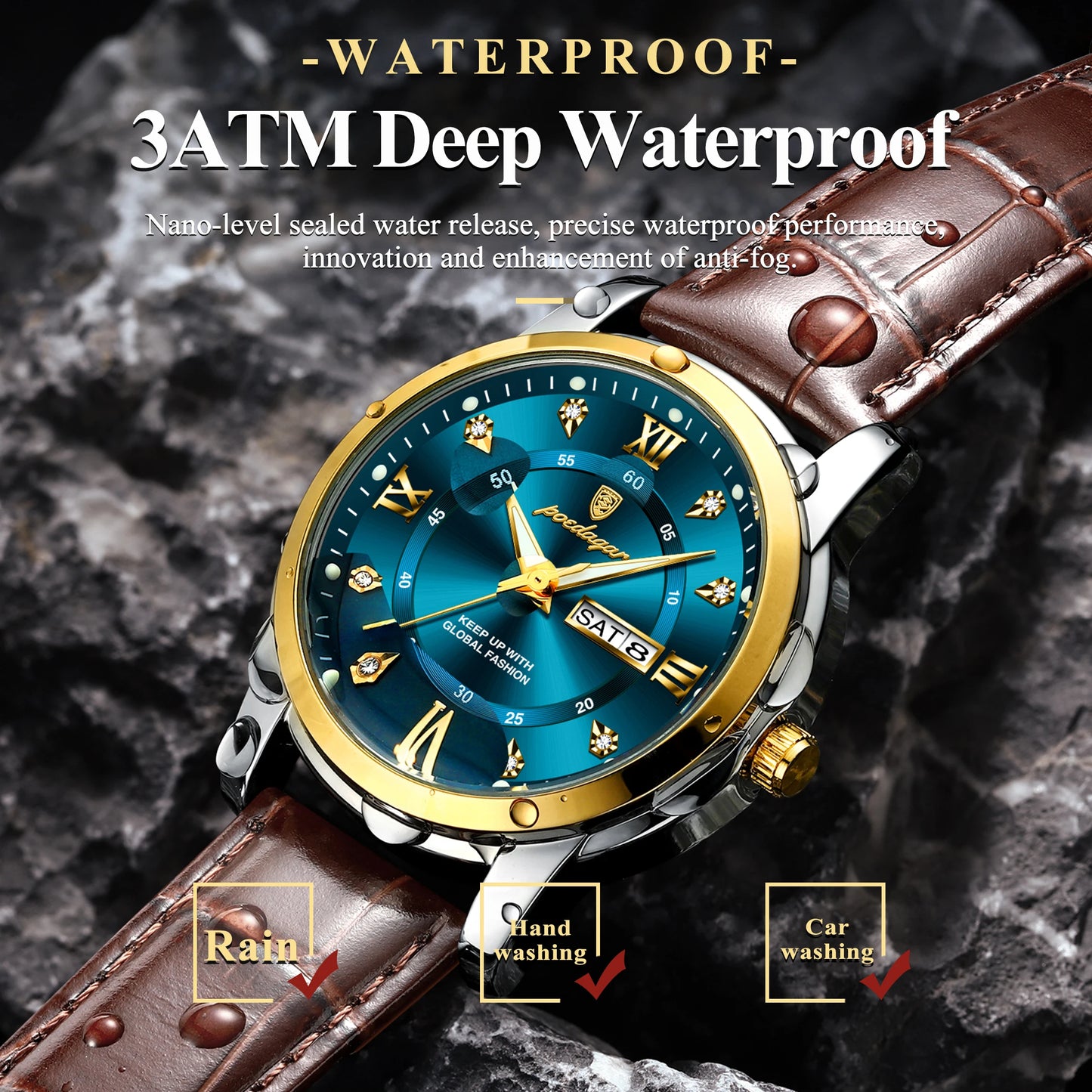 Reloj Elegante y Moderno de hombre