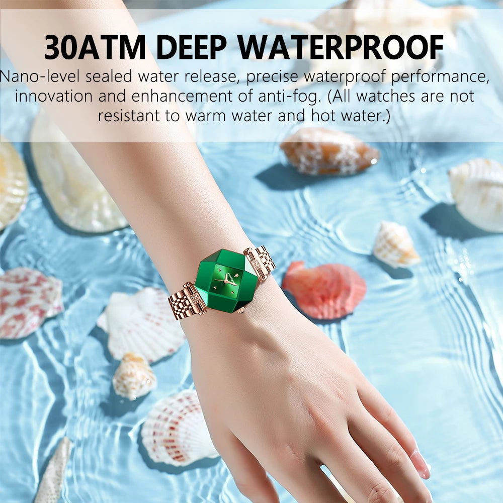 Reloj Verde Élite.