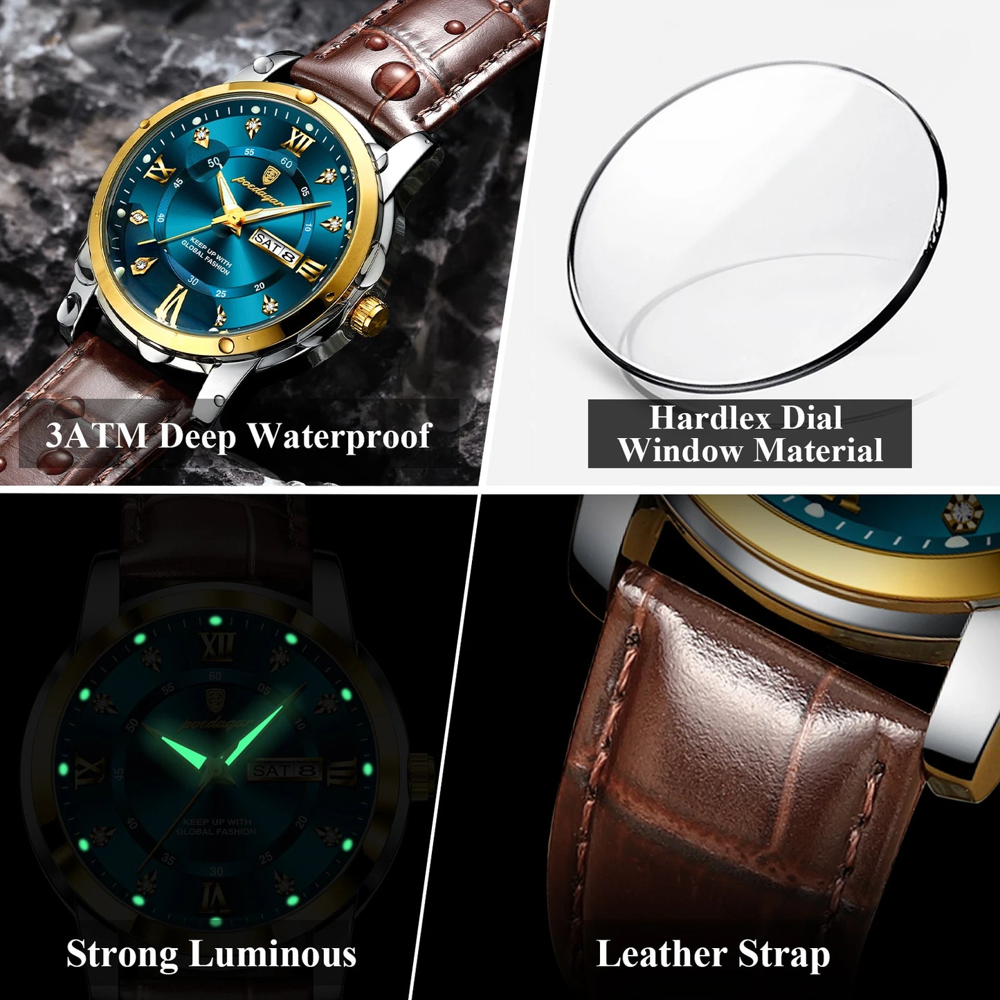 Reloj Elegante y Moderno de hombre
