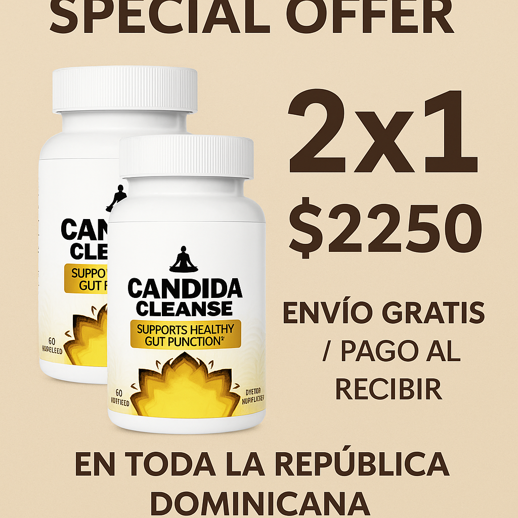 LIMPIEZA NATURAL HONGO CANDIDA